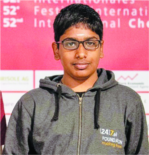 Teenager Pranav Anand is India's 76th Grandmaster — The Indian